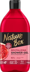 Gel de dus cu ulei de rodie presat la rece, 385ml, Nature Box