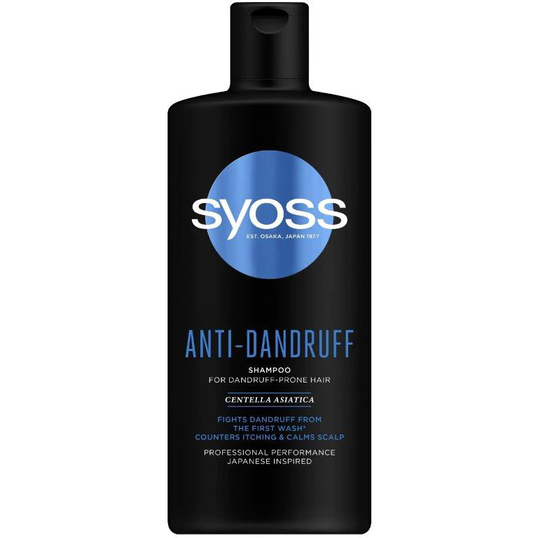 Sampon anti-matreata, 440ml, Syoss