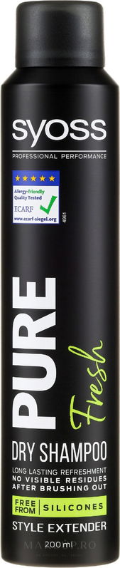 Sampon uscat Pure Fresh, 200ml, Syoss