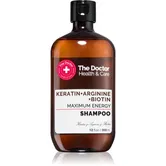 The Doctor Keratin + Arginine + Biotin Maximum Energy Sampon cu keratina pentru intarire si stralucire 355 ml