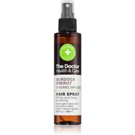 The Doctor Burdock Energy 5 Herbs Infused spray care nu necesita clatire pentru păr 150 ml