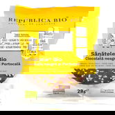 Sanatele bio cu ciocolata neagra si portocala, 28g, Republica Bio