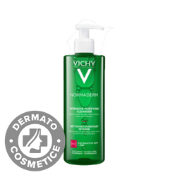 Gel de curatare purifiant pentru ten gras cu tendinta acneica Normaderm, 400ml, Vichy