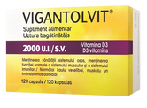 Vigantolvit 2000 UI/SV Vitamina D3, 120 capsule, Catalent