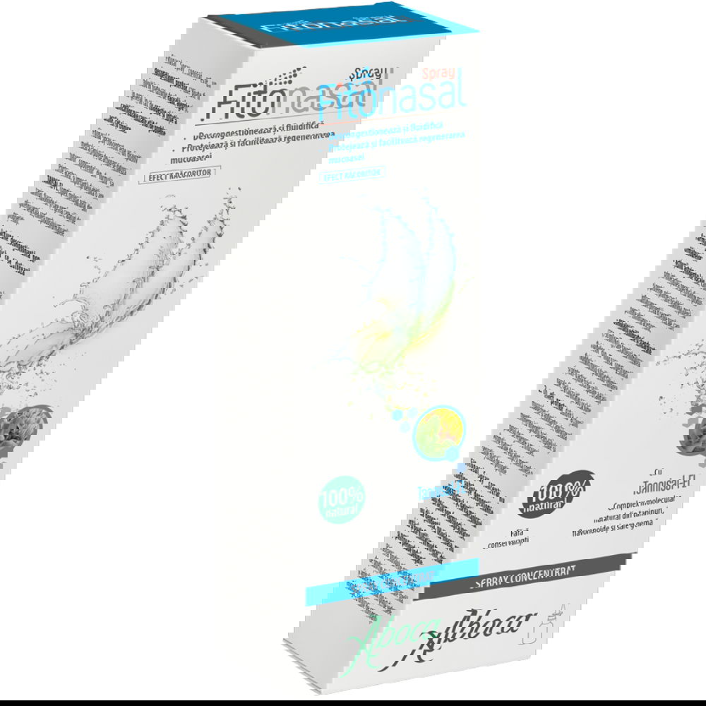 Fitonasal spray nazal concentrat, 30ml, Aboca