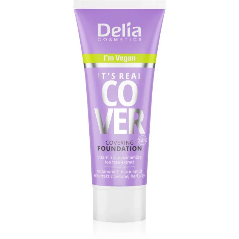 Delia Cosmetics It's Real Cover acoperire make-up culoare 206 honey 30 ml
