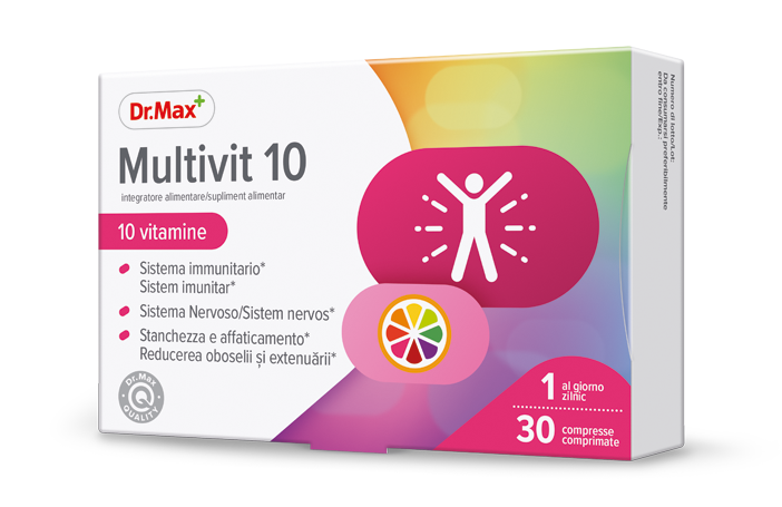 Dr. Max Multivit 10, 30 comprimate filmate