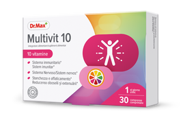 Dr. Max Multivit 10, 30 comprimate filmate