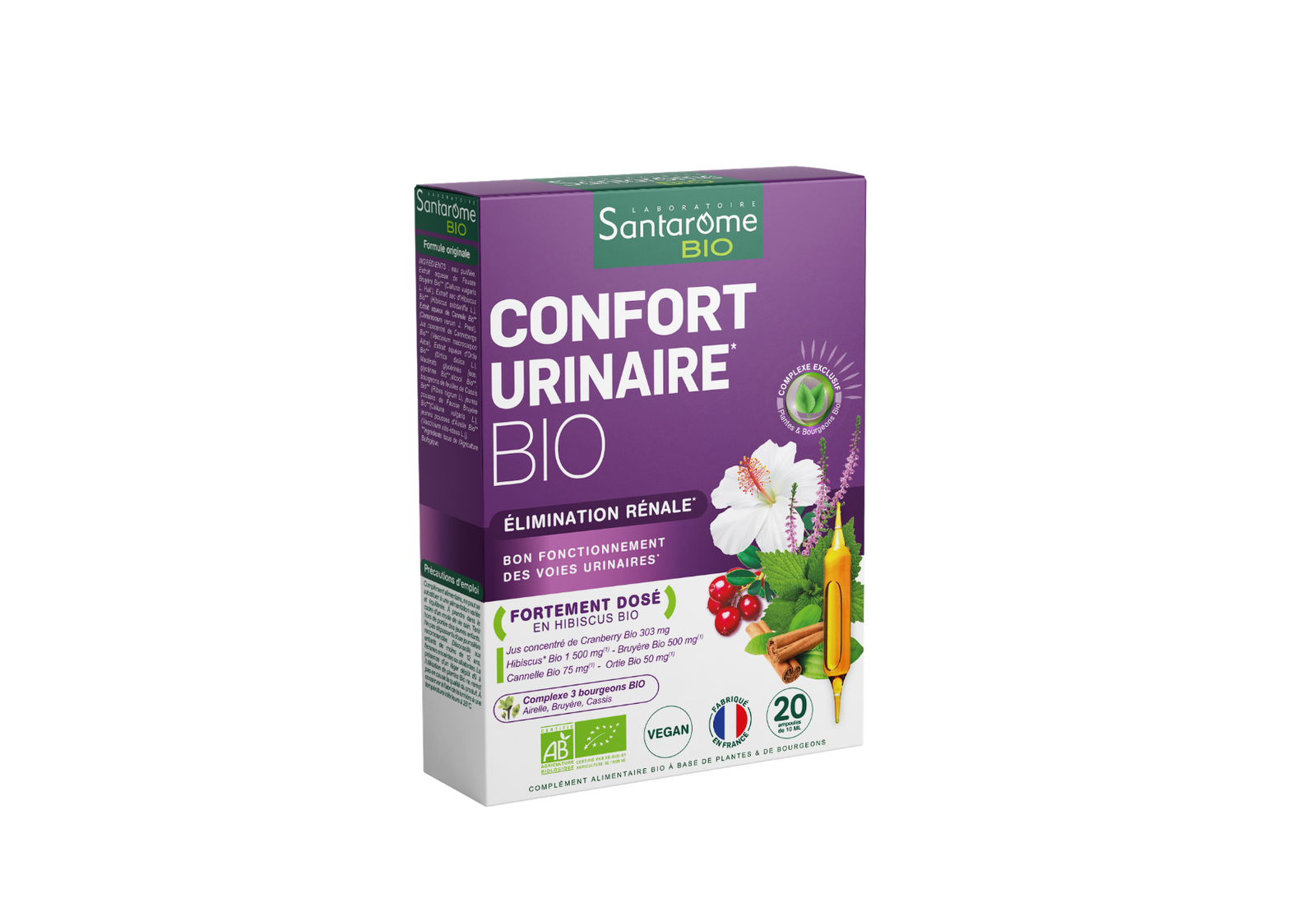 Confort Urinar, 20 fiole, Santarome