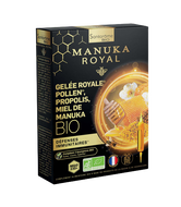 Laptisor de matca Propolis Polen Manuka Bio, 20 fiole, Santarome