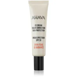AHAVA CC Cream Color Correction crema CC pentru uniformizarea nuantei tenului SPF 30 30 ml