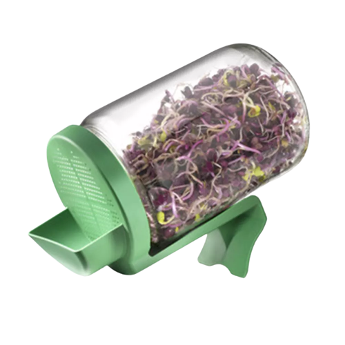 Germinator tip borcan cu protectie la scurgerea apei, 660ml, Germline