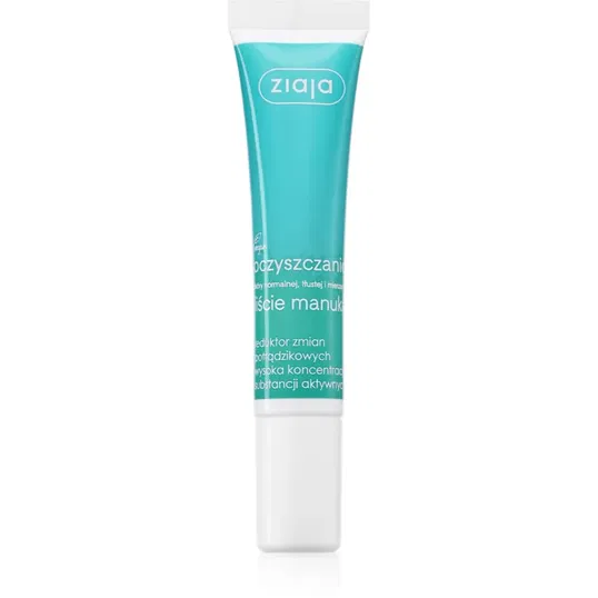 Ziaja Manuka Tree Purifying cremă de zi și de noapte, cu efect de netezire impotriva acneei 15 ml