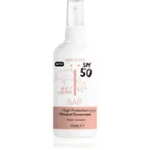 Naif Baby & Kids Mineral Sunscreen SPF 50 spray pentru bronzat pentru nou-nascuti si copii 100 ml