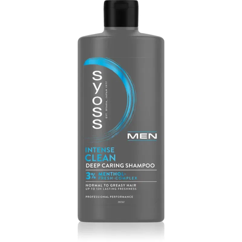 Syoss Men Intense Clean șampon pentru par normal spre gras 440 ml