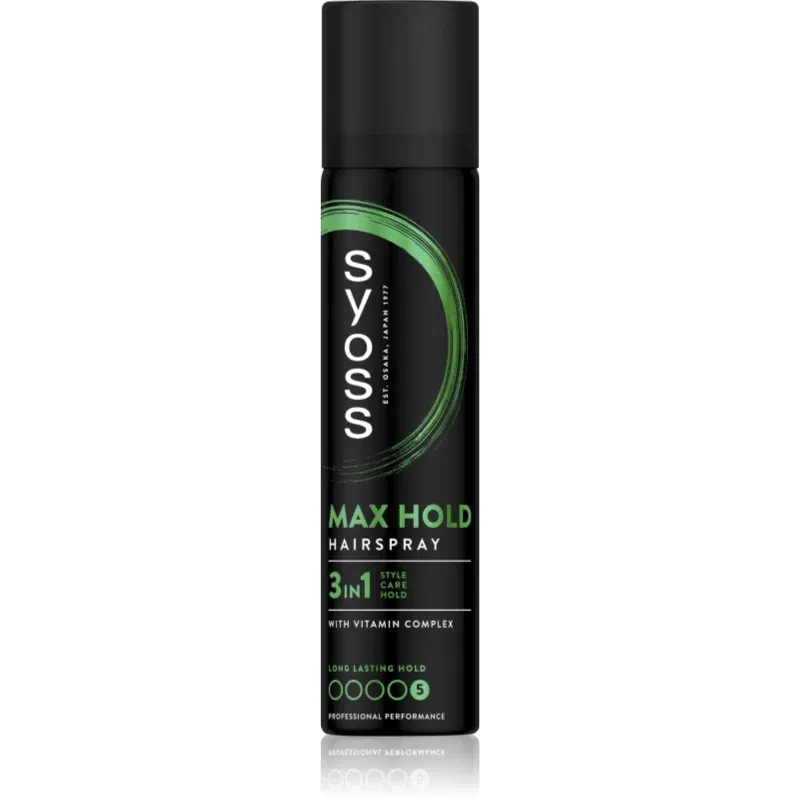 Syoss Max Hold fixativ cu fixare foarte puternica mini 75 ml
