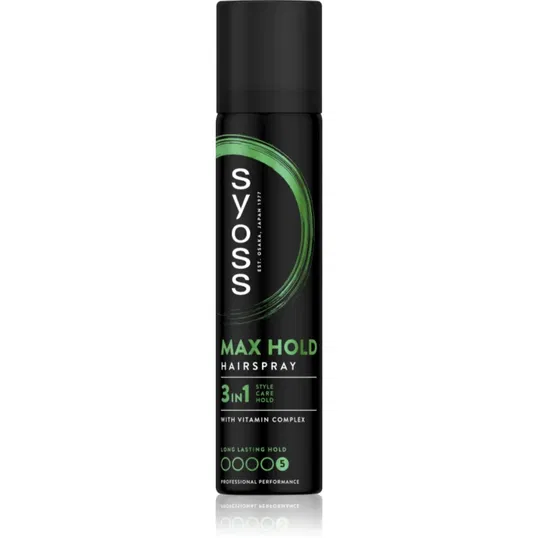 Syoss Max Hold fixativ cu fixare foarte puternica mini 75 ml