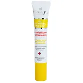 FlosLek Pharma Eye Care Gel pentru jurul ochilor cu un luminator și mușețel 15 ml