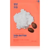 Holika Holika Pure Essence Shea Butter masca de celule cu efect hidrantant si hranitor 23 ml