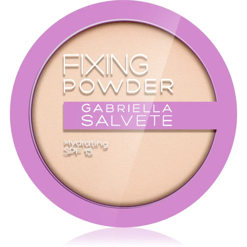 Gabriella Salvete Nude pudră compactă SPF 15 culoare 01 Pure Nude 8 g