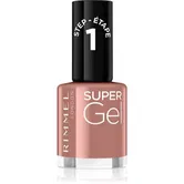 Rimmel Super Gel gel de unghii fara utilizarea UV sau lampa LED culoare 033 R&B Rose 12 ml