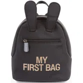Childhome My First Bag Black rucsac pentru copii 20x8x24 cm 1 buc