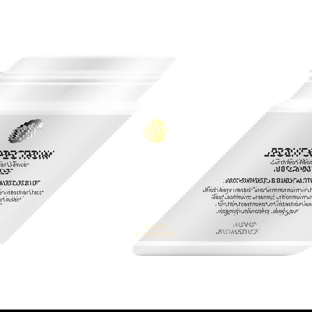 Zeolit Spectrum, 100 capsule, Novo Biomedics