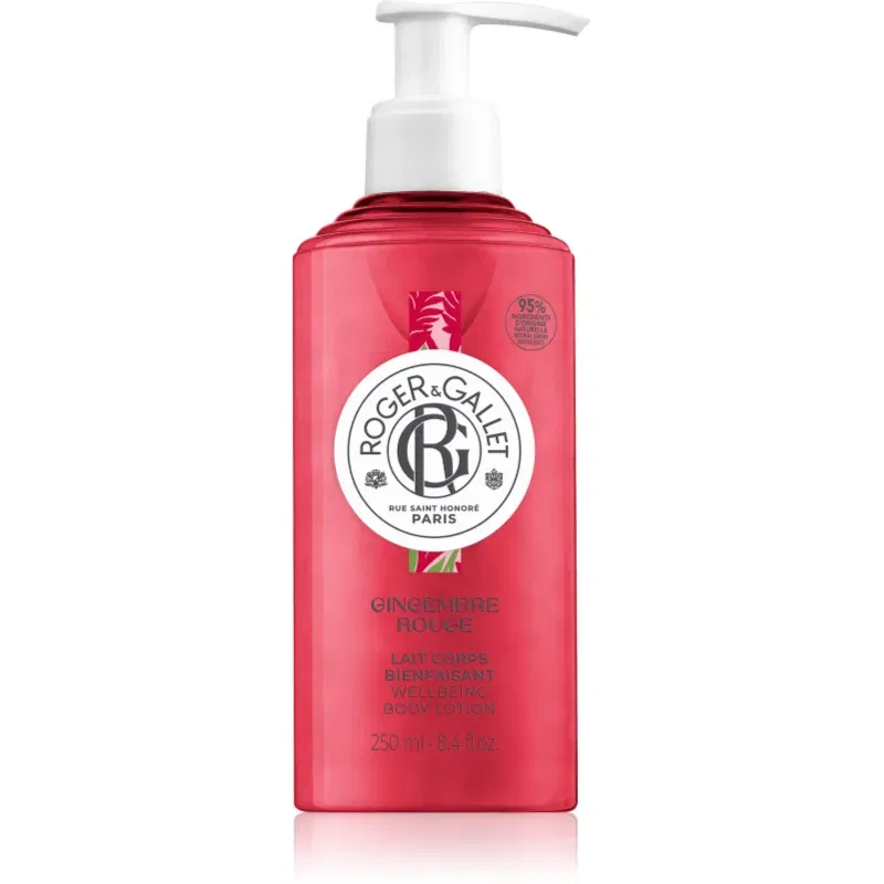 Roger & Gallet Gingembre Rouge loțiune parfumată pentru corp pentru femei 250 ml