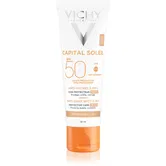 Vichy Capital Soleil cremă colorantă împotriva petelor pigmentare 3 în 1 SPF 50 Tinted 50 ml