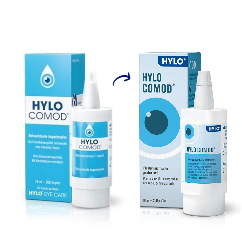 Picaturi oftalmice Hylo Comod, 10ml, Hylo Eye Care