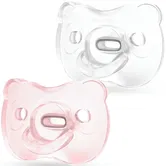 Medela Soft Silicone Soother Girl 0-6m suzetă 0-6m 2 buc