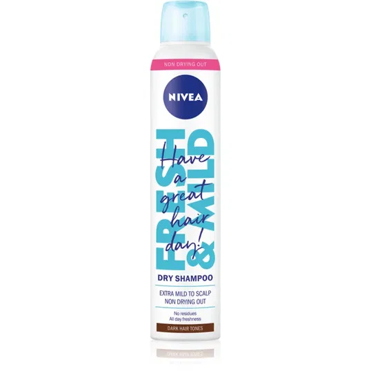 Nivea Fresh Revive șampon uscat pentru volum maxim Dark Tones 200 ml
