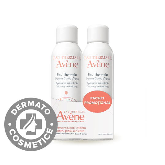 Pachet Apa termala spray, 150ml + 150ml, Avene