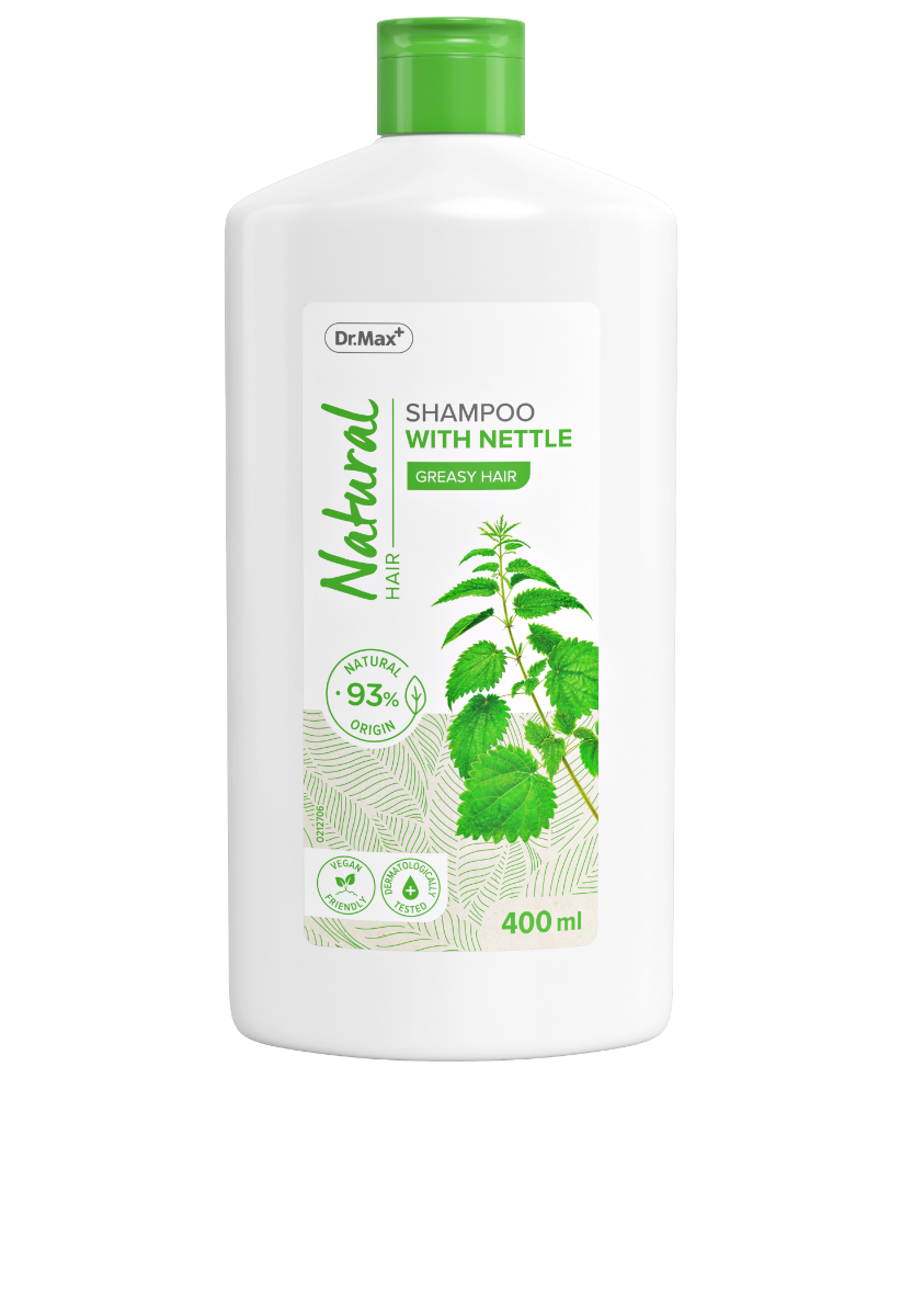 Dr. Max Natural Sampon cu urzica, 400ml