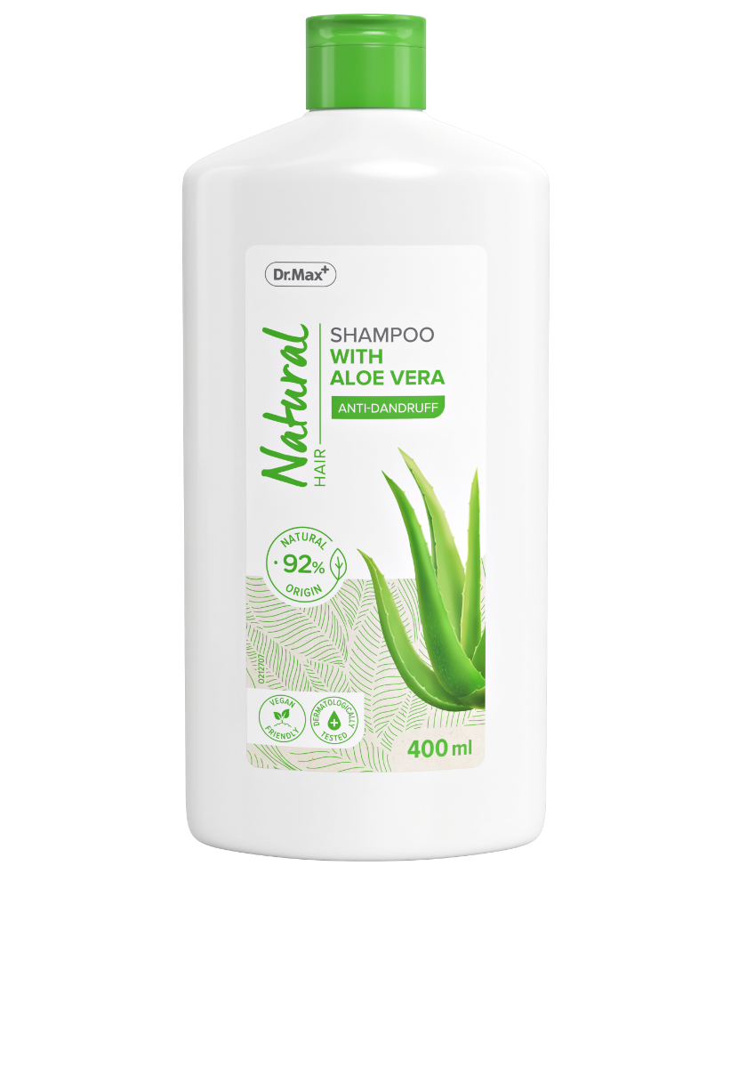 Dr. Max Natural Sampon cu aloe vera, 400ml