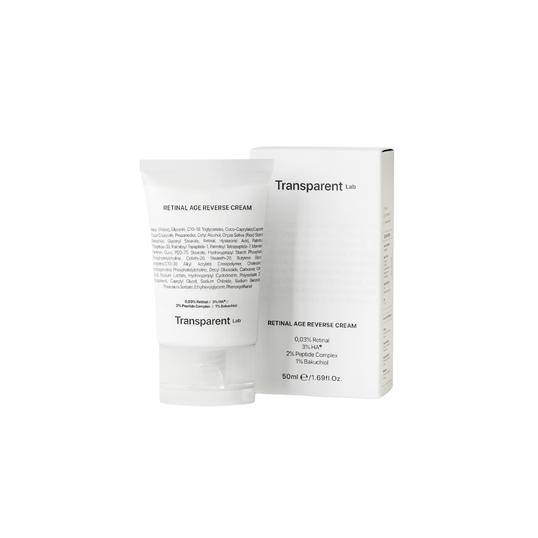 Crema anti-aging cu 5% Retinal Age Reverse, 50ml, Transparent Lab