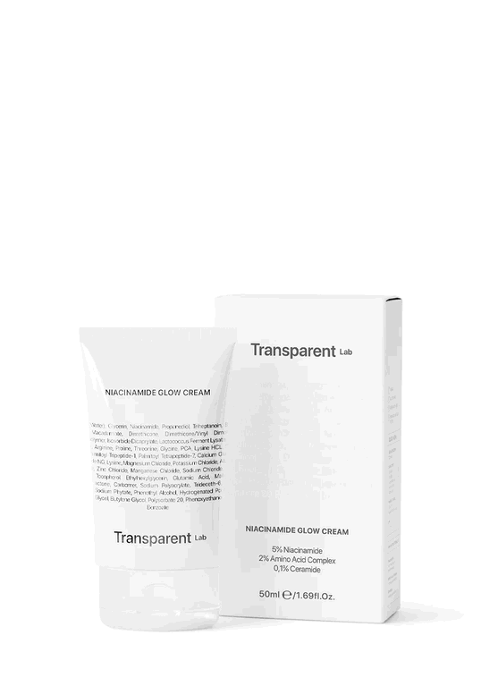 Crema iluminatoare Niacinamide Glow, 50ml, Transparent Lab