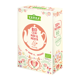 Ceai de mar cu menta, 15 plicuri, Vedda