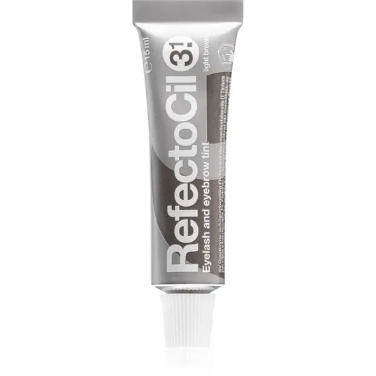 RefectoCil Eyelash and Eyebrow vopsea pentru sprancene si gene culoare 3.1 Light Brown 15 ml