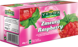Ceai de zmeura, 20 plicuri, Vedda