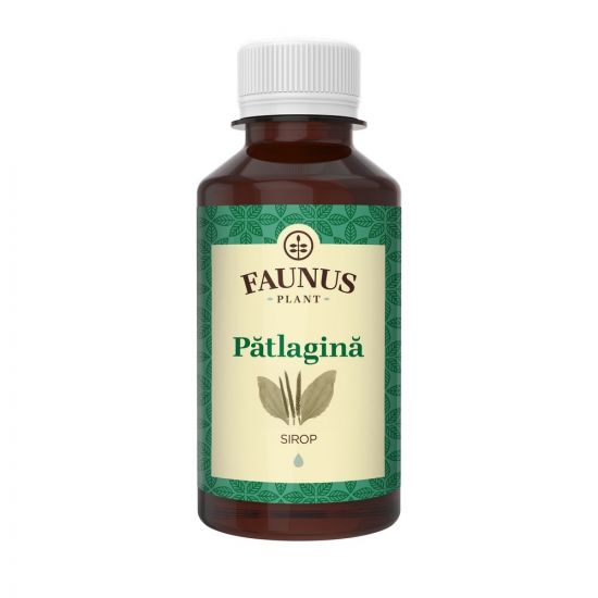 Sirop pentru tuse cu Patlagina, 200ml, Faunus Plant