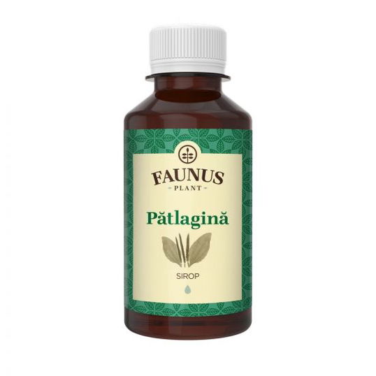 Sirop pentru tuse cu Patlagina, 200ml, Faunus Plant