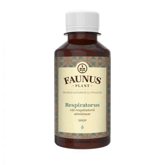 Sirop pentru tuse Respiratorus, 200ml, Faunus Plant