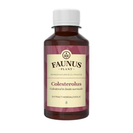 Tinctura pentru colesterol si trigliceride Colesterolus, 200ml, Faunus Plant