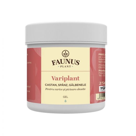 Gel pentru insuficienta venoasa Variplant, 250ml, Faunus Plant