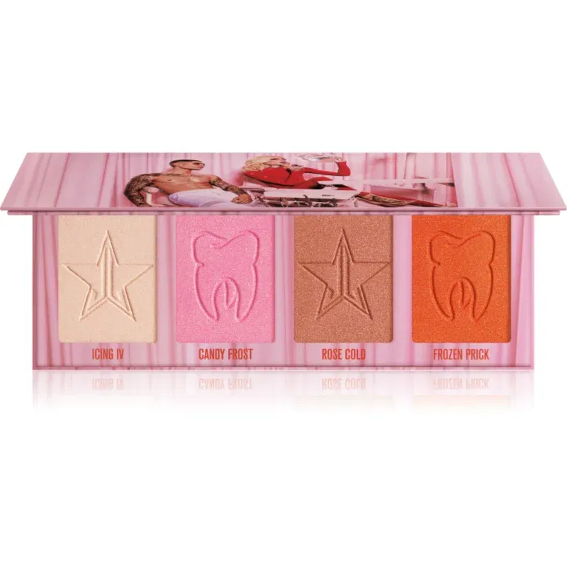 Jeffree Star Cosmetics Cavity Skin Frost paletă de iluminatoare 4x7 g