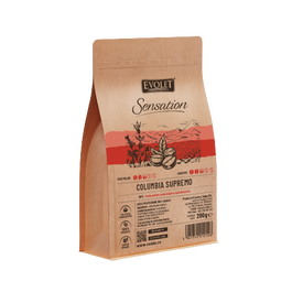 Cafea boabe Columbia Supremo, 200g, Evolet