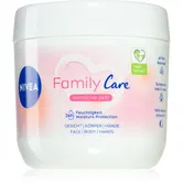 NIVEA Family Care crema hidratanta usoara pentru fata, maini si corp 450 ml