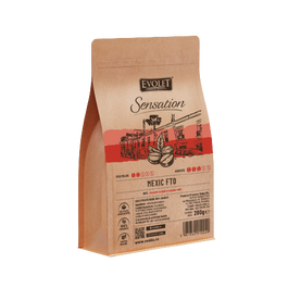 Cafea boabe Mexic FTO, 200g, Evolet