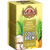 Ceai asortat Coconut & Pineapple, 20 plicuri, Basilur